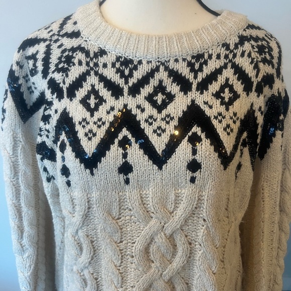 Oui Jacquard sweater - Picture 10 of 17